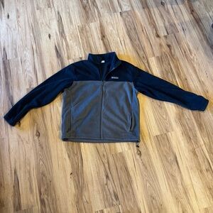 Columbia Mens Steens Mountain 2.0 Full Zip Fleece Jacket Black Grey Size XL